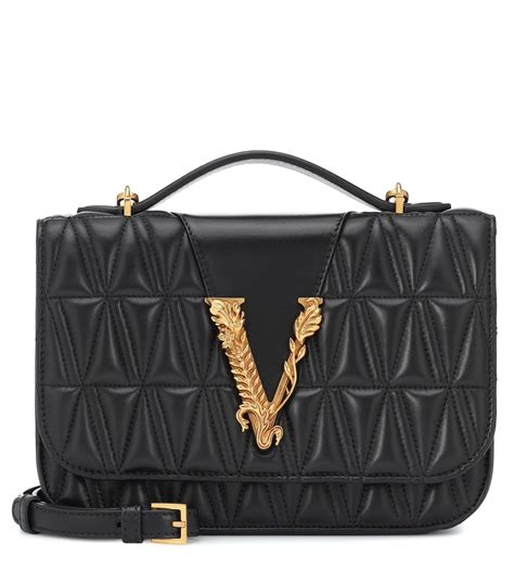 versace couture black bag|authentic versace handbags.